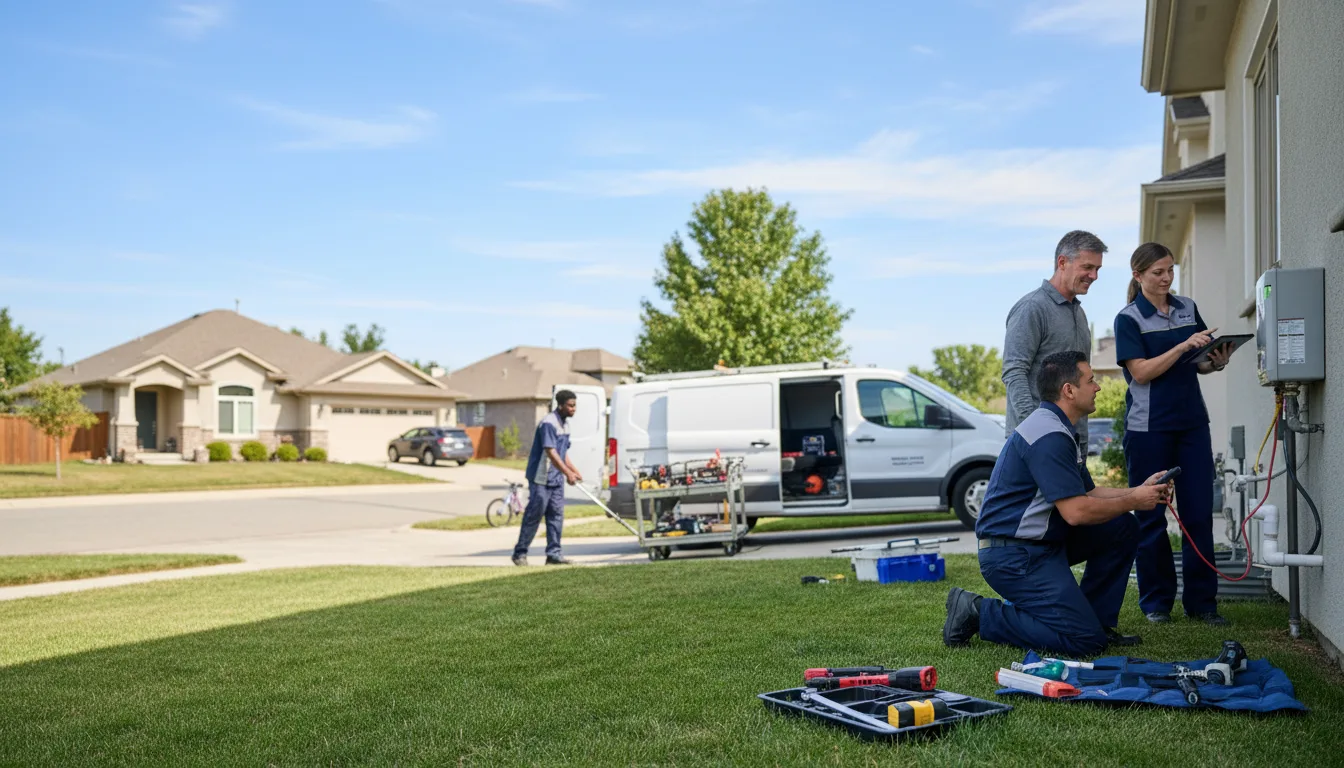 Tankless water heater service in Hudson, WY